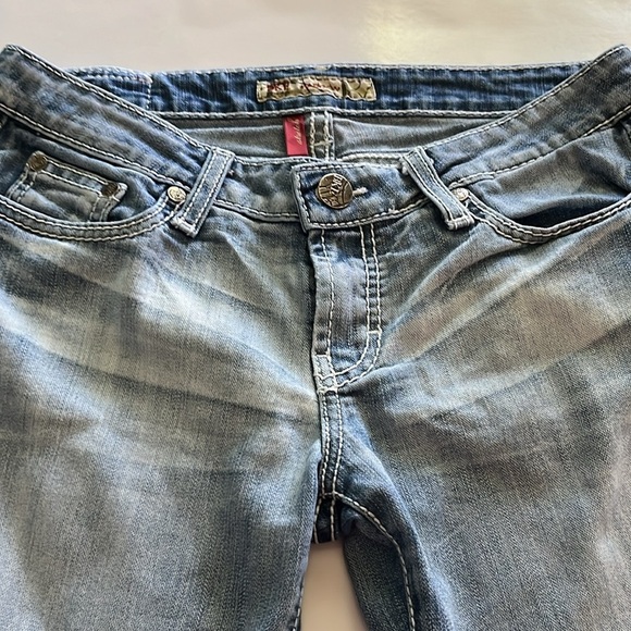 BKE Denim Madison Straight Leg Low Rise 28 - Picture 15 of 16